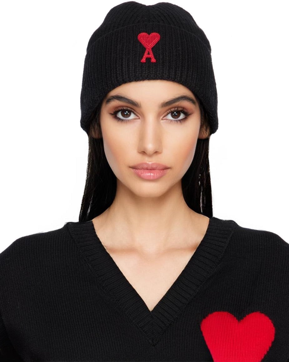 Classic HeartAmii Beanie